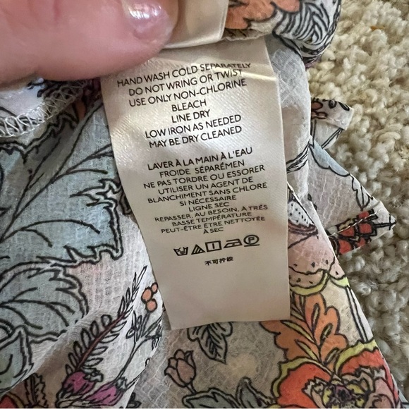 Free People Size xs Floral Festival Maxi Dress - Picture 8 of 9